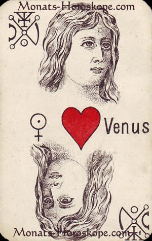 Die Venus ist Ihr Monatshoroskop