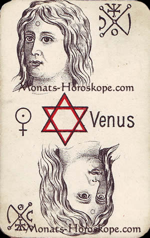 Die Venus - astrologisches Horoskop
