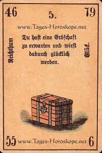 Kabbalahoroskop die Truhe