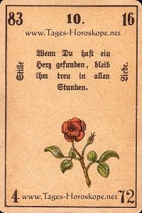 Kabbalahoroskop die Rosen