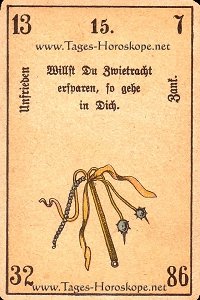 Kabbalahoroskop die Ruten