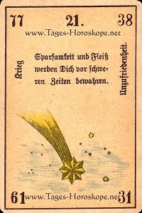 Kabbalahoroskop der Komet