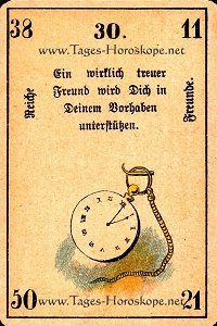 Kabbalahoroskop die Uhr