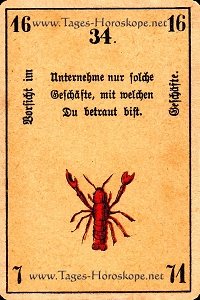 Kabbalahoroskop der Krebs