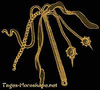 Die Ruten sind Ihr Kabbala Horoskop